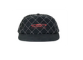 PA black striped cap